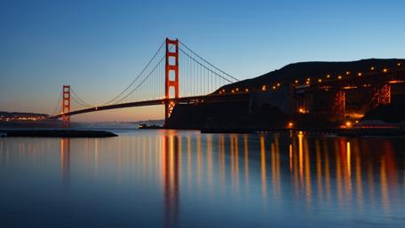 Golden Gate Bridge at Dawn wallpaper