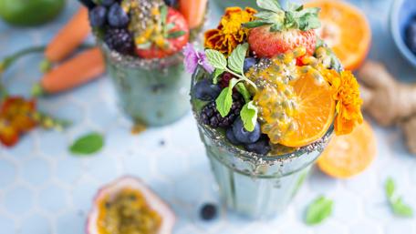Exotic Fruit Cocktail in 4K wallpaper