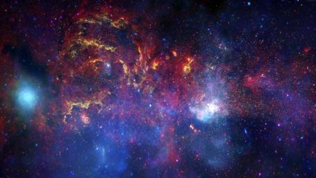 Galactic Wonders Unveiled: A Cosmic Spectacle in 4K wallpaper