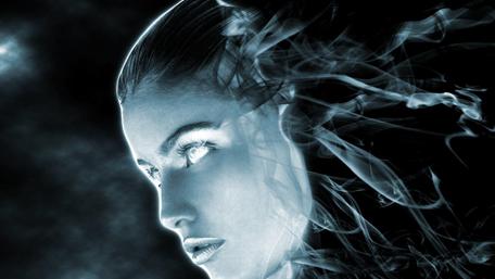 Ethereal Gaze in the Shadows wallpaper