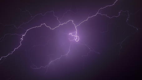 Electrifying Night Sky Display wallpaper
