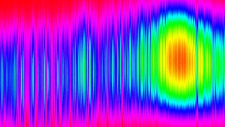 Vibrant Waves of Colorful Energy wallpaper