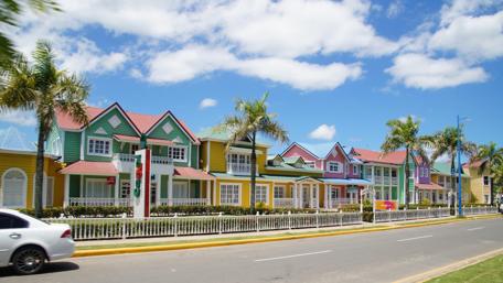 Colorful Street in the Heart of Dominican Republic wallpaper