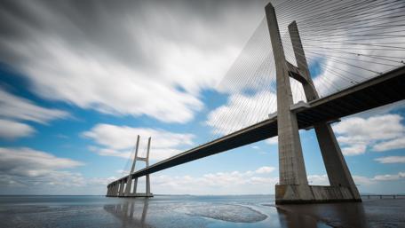 Lisbon, Vasco Da Gama Bridge wallpaper