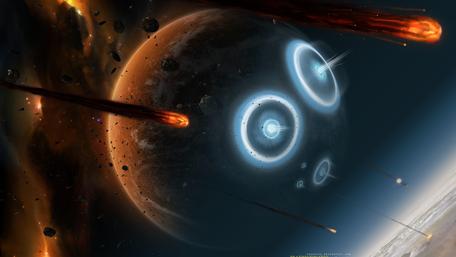 Distant World's Cosmic Dance wallpaper