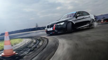 Dynamic Drift Racing Power wallpaper