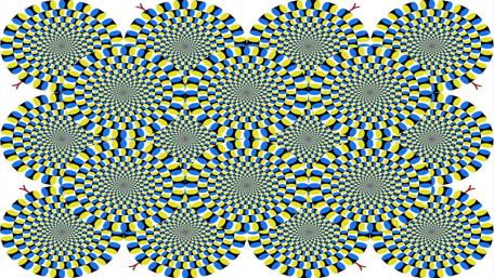 Swirling Circles Optical Illusion Wallpaper wallpaper