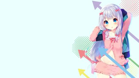 Sagiri in Pastel Dreamland wallpaper