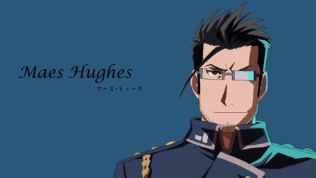 Maes Hughes Fullmetal Alchemist Tribute Wallpaper wallpaper