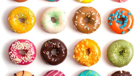 Colorful Donut Paradise wallpaper