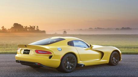Bold Dodge Viper SRT Captured in Nature's Glow wallpaper
