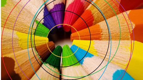 Vibrant Colors in Creative Harmony wallpaper