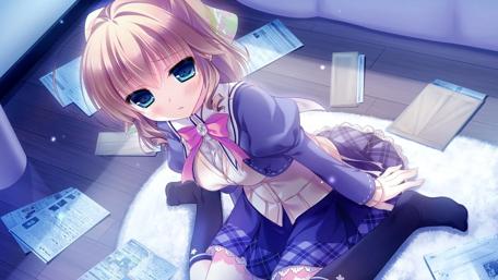 Sleepy Student in a Mystical Study Space wallpaper