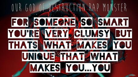 Rap Monster Tribute Wallpaper wallpaper