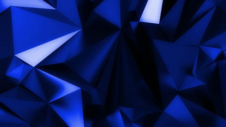 Abstract Neon Geometry in 3D wallpaper
