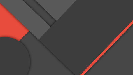 Red and gray material design art wallpaper