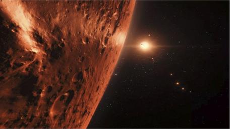 Mystical Worlds of TRAPPIST-1 System wallpaper