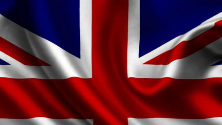 Elegant Union Jack Elegance in Abstract Design wallpaper