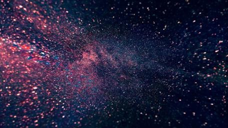 Vibrant Dark Explosion of Cosmic Texture wallpaper