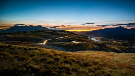 Majestic Evening Landscape in 4K Quality wallpaper
