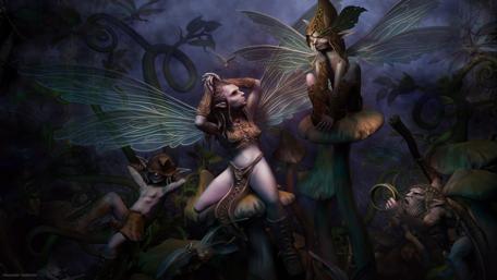 Enchanted Forest Creatures in 4K wallpaper