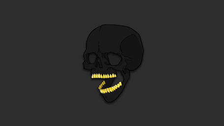 Golden Smile of the Afterlife wallpaper