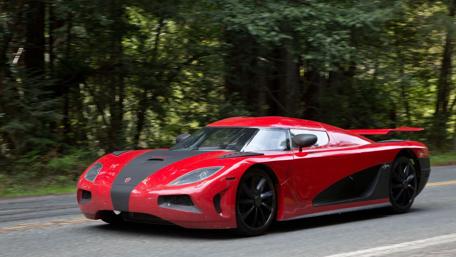 Koenigsegg Agera in Forest Drive wallpaper