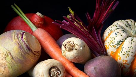 Colorful Collection of Fresh Vegetables for Your Kitchen Decor wallpaper