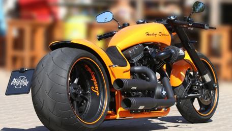 Sleek Harley Davidson Majesty wallpaper