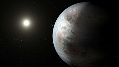 Earthlike Planet in a Cosmic Realm wallpaper