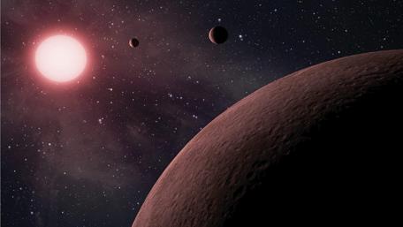 Celestial Wonders of an Alien World wallpaper