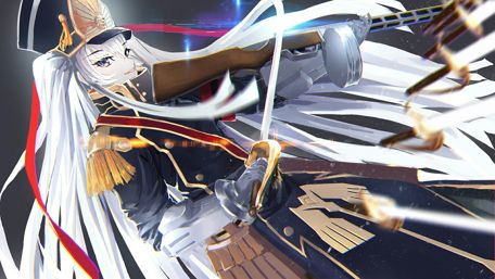 Epic Altair from Re:Creators with Dynamic Action Pose wallpaper