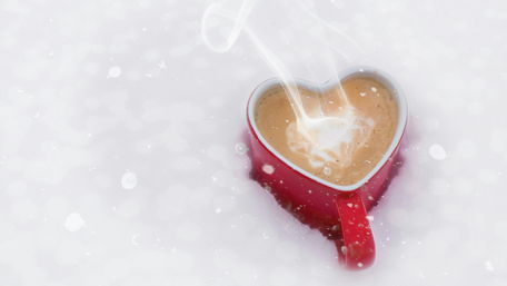 Warm Heart in a Winter Wonderland wallpaper