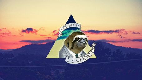 Live Slow Die Whenever wallpaper