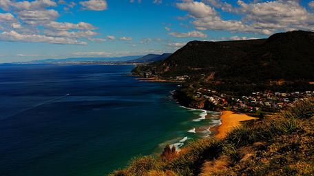 Stunning Coastal View at Stanwell Tops wallpaper