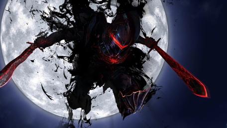 Lunar Warrior's Midnight Battle wallpaper