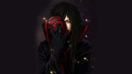 Mysterious Anime Warrior with Mask wallpaper
