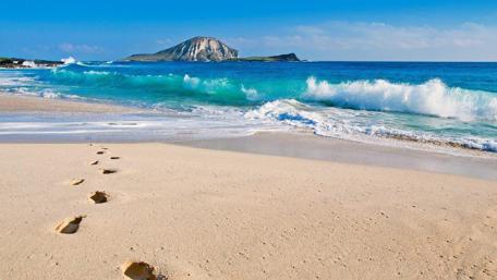 Tranquil Summer Beach Escape wallpaper