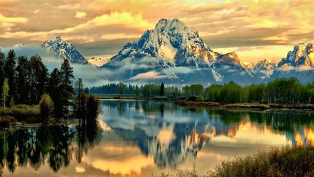 Mount Moran wallpaper