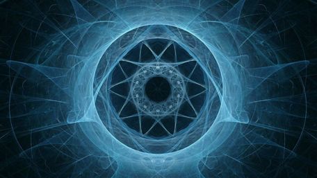 Energetic Vortex of Cybernova Light wallpaper