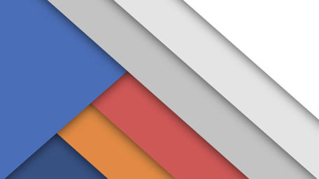 Vibrant Stripes in Material Design Art wallpaper