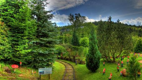 Miniature Wonderland in Trusetal Forest wallpaper