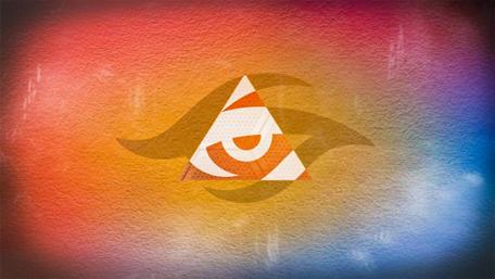 Vibrant Pyramid Eye Abstract Art wallpaper