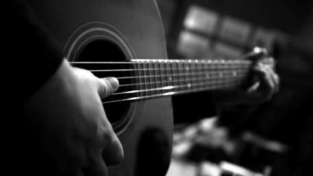 Strumming the Strings of Soul wallpaper