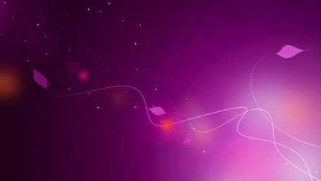 Mystical Purple Waves of Light and Glitter wallpaper