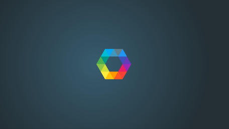 Geometric Spectrum: Colorful Minimalism wallpaper