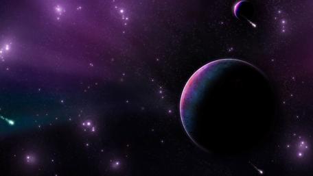 Cosmic Mysteries of Distant Worlds wallpaper