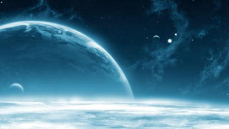 Celestial Dreamscape Under a Cosmic Canopy wallpaper