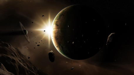 Galactic Wonders in Cosmic Depths wallpaper