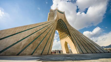 Majestic Azadi Tower in Tehran wallpaper